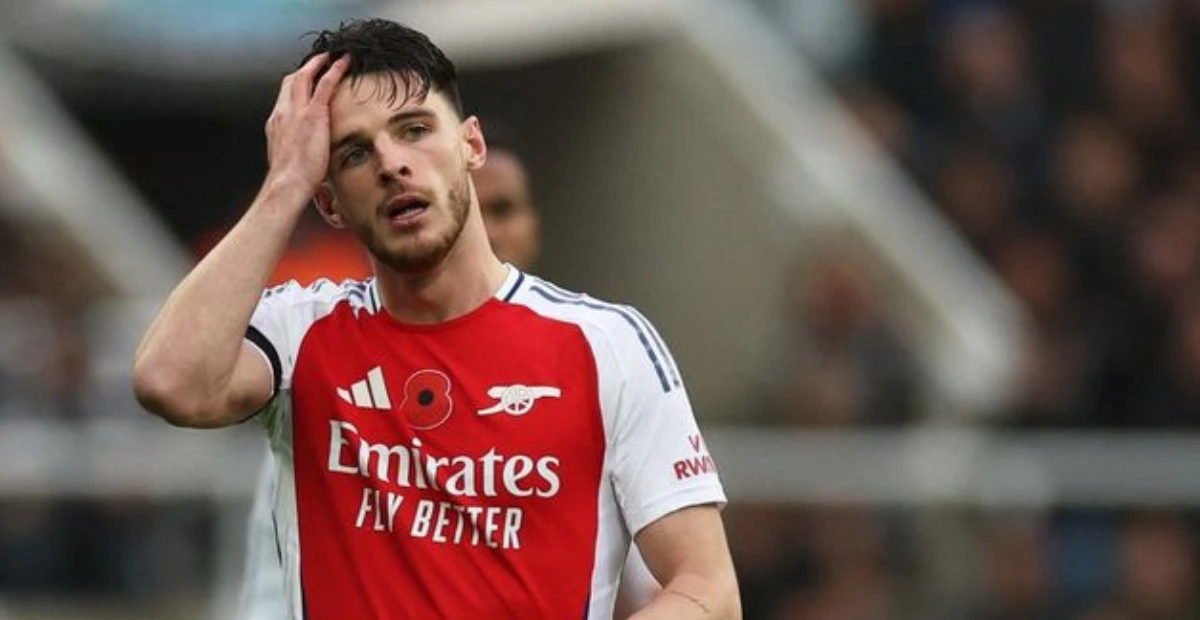 Arsenal Suffer Blow as Declan Rice Picks Up Injury in Intense 2-2 Clash with Liverpool