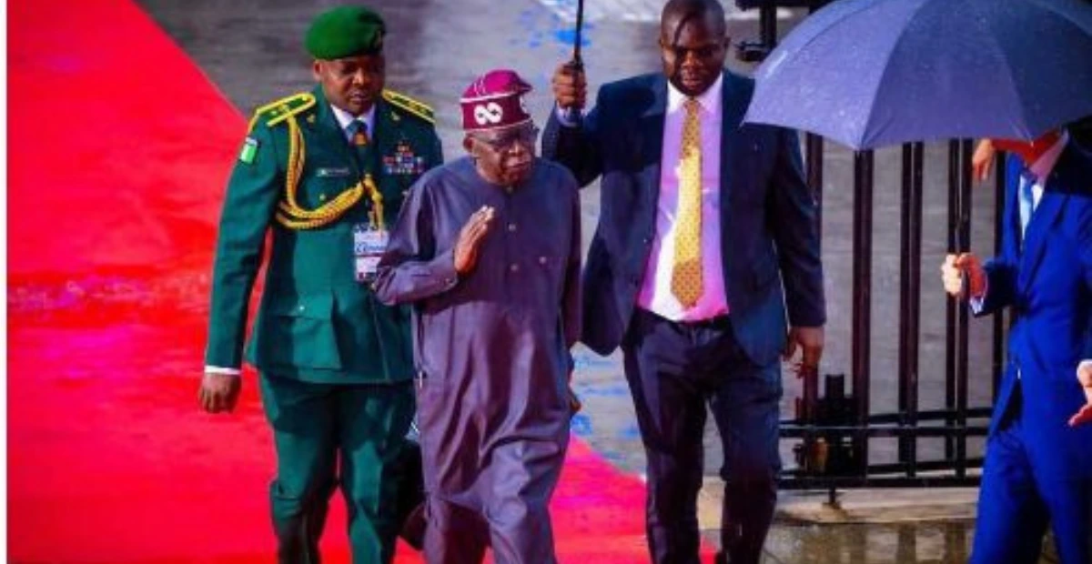 TINUBU IN ROME AHEAD OF POPE LEO SOLEMN MASS